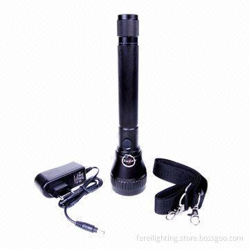 3W CREE LED Flashlight for railway, guards, security, construction sites, with 8 hours runtime